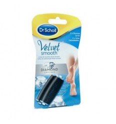 DR SCHOLL LIMA ELECTRONICA DUREZAS LEVES VELVET DIAMOND CRYSTALS 2 U RECAMBIO