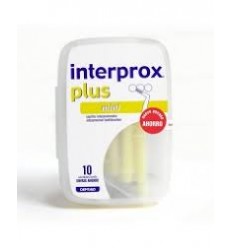 CEPILLO DENTAL INTERPROXIMAL INTERPROX PLUS MINI ENVASE AHORRO 10 U