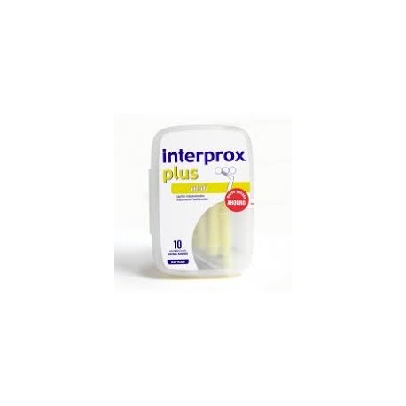 CEPILLO DENTAL INTERPROXIMAL INTERPROX PLUS MINI ENVASE AHORRO 10 U