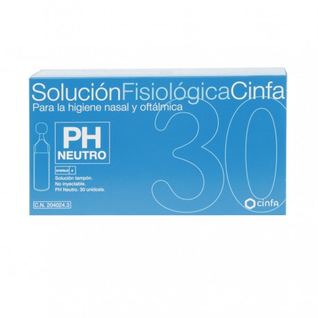 SOLUCION FISIOLOGICA 30 UNIDOSIS CINFA