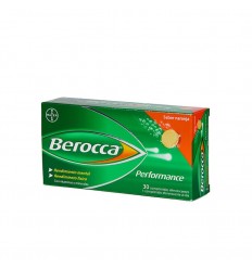BEROCCA PERFORMANCE NARANJA 30 COMP EFERV