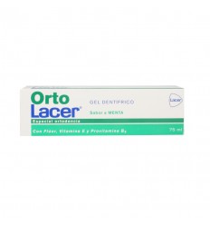 ORTO LACER GEL DENTIFRICO MENTA 75 ML