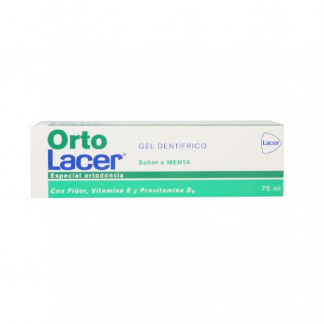 ORTO LACER GEL DENTIFRICO MENTA 75 ML