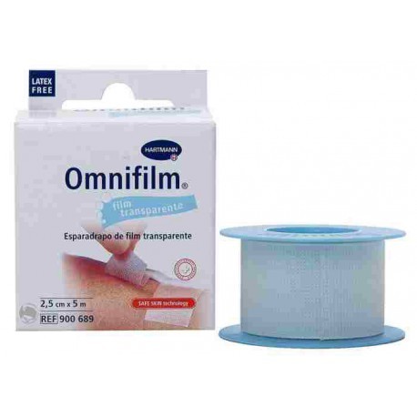 ESPARADRAPO HIPOALERGICO OMNIFILM FILM TRANSPARENTE 5 M X 2,50 M