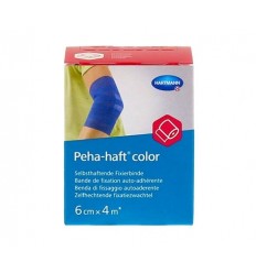VENDA AUTOADH ARTICULACIONES PEHA-HAFT COLOR AZUL 8 CM X 4M