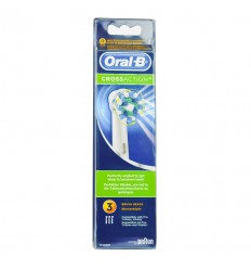 CEPILLO DENTAL ELECTRICO RECAMBIO ORAL B CROSS A 3 CABEZALES