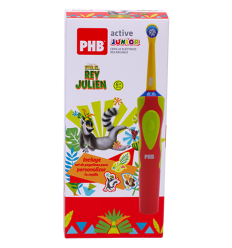 CEPILLO DENTAL ELECTRICO PHB ACTIVE JUNIOR ROJO