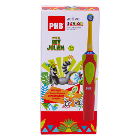 CEPILLO DENTAL ELECTRICO PHB ACTIVE JUNIOR ROJO