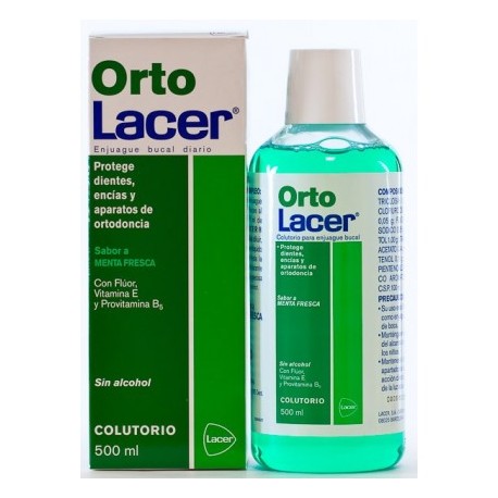 LACER ORTODENT MENTA 500 ML COLUTORIO