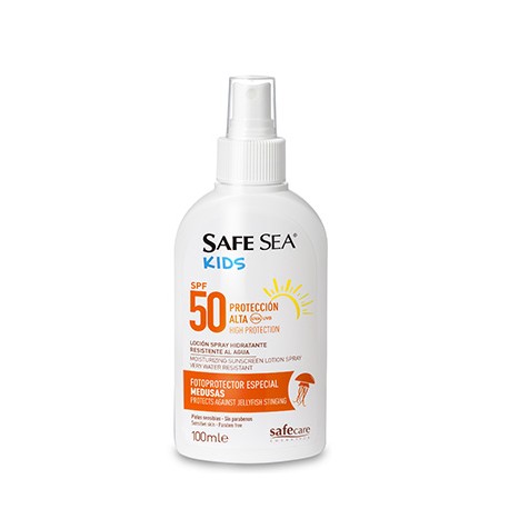 SAFE SEA KIDS SPF 50 FOTOPROTECTOR ESP MEDUSAS 100 ML SPRAY