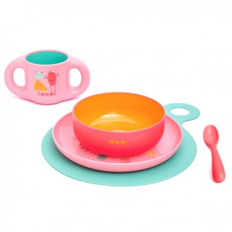 VAJILLA INFANTIL SUAVINEX NIÑA 6M