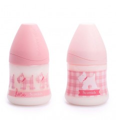 BIBERON 150 ROSA BOCA ANCHA T 3 POSIC SUAVINEX