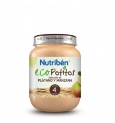 NUTRIBEN ECO SELECCION PLATANO Y MANZANA POTITO INICIO 130 G