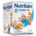 NUTRIBEN PAPILLA 8 CEREALES EFECTO BIFIDUS 600 G