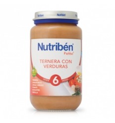 NUTRIBEN JR TERNERA VERDURAS 250 GR