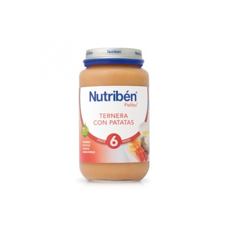 NUTRIBEN JR TERNERA PATATAS 250 GR