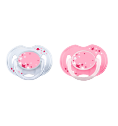CHUPETE SILICONA PHILIPS AVENT NOCTURNO 0- 6 M ROSA 2 CHUPETES