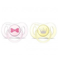 CHUPETE MINI SILICONA PHILIPS AVENT 0 - 2M NIÑA
