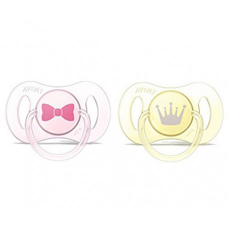 CHUPETE MINI SILICONA PHILIPS AVENT 0 - 2M NIÑA