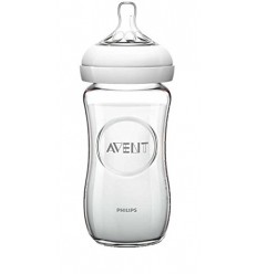 BIBERON PP CRISTAL NATURAL PHILIPS AVENT 240 ML