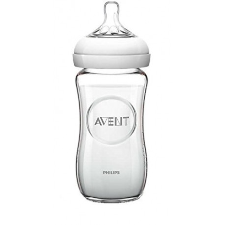 BIBERON PP CRISTAL NATURAL PHILIPS AVENT 240 ML