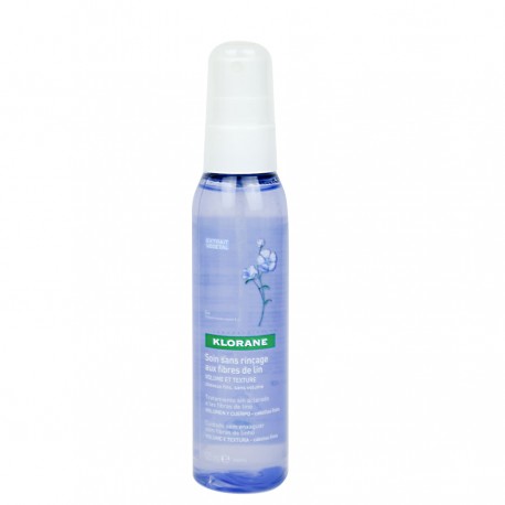 KLORANE TRATAMIENTO SIN ACLARADO FIBRAS LINO 125 ML