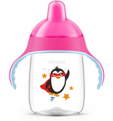 AVENT TAZA CON BOQUILLA 18 ROJO