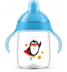 AVENT TAZA CON BOQUILLA 18 AZUL