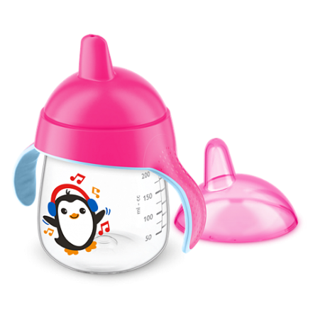 VASO BOQUILLA PHILIPS AVENT 260 ML ROSA