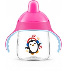 VASO BOQUILLA PHILIPS AVENT 260 ML ROSA