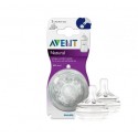 TETINA NATURAL LIQUIDOS ESPESOS AVENT PHILIPS 6 M 2 U