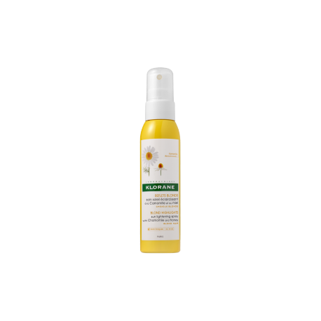 KLORANE CUIDADO SOLAR ACLARANTE CAMOMILA MIEL SPRAY 200 ML