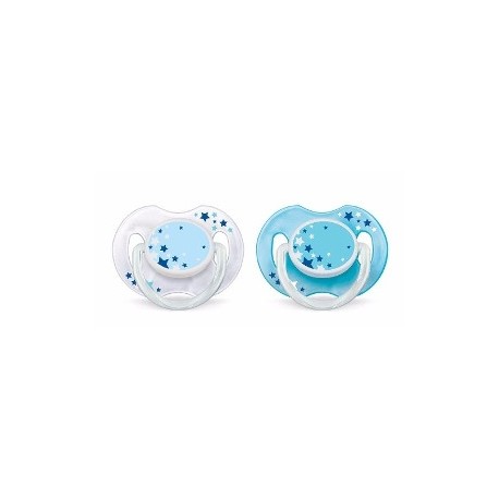 CHUPETE SILICONA PHILIPS AVENT 0- 6 M 2 U NOCTURNO