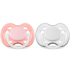CHUPETE SILICONA PHILIPS AVENT VENTILADO 0- 6 M NIÑA 2 CHUPETES