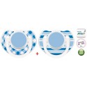 CHUPETE SILICONA PHILIPS AVENT 6 - 18 M DECORADO
