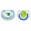 CHUPETE SILICONA PHILIPS AVENT DECORADOS 6- 18 M 2 CHUPETES COLOR