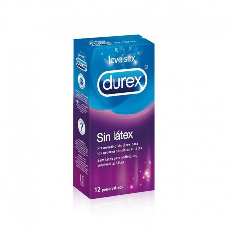 DUREX SIN LATEX PRESERVATIVOS 12 U