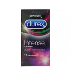DUREX INTENSE ORGASMIC PRESERVATIVOS 12 PRESER