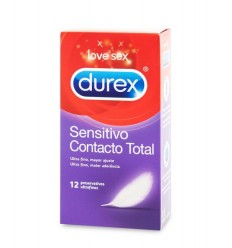 DUREX CONTACTO TOTAL 12 UNIDADES