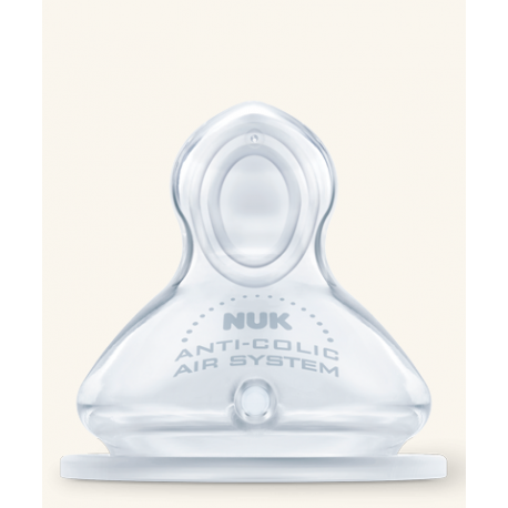 TETINA SILICONA ANTICOLICO NUK FIRST CHOICE T-1 M