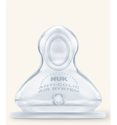 TETINA SILICONA ANTICOLICO NUK FIRST CHOICE T-1 L 2 TETINAS