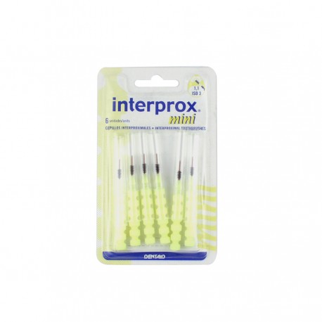 CEPILLO INTERPROX MINI DENTAID AMARILLO