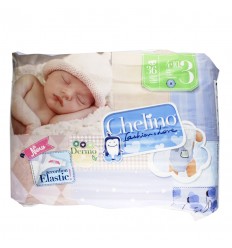 PAÑAL INFANTIL CHELINO FASHION & LOVE T- 3 (4 - 10 KG) 36 PAÑALES