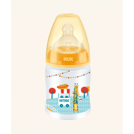 BIBERON FC PP SILICONA NUK FANTASY 1M 150 ML