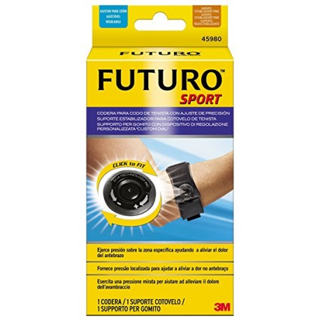 CODERA CODO DE TENISTA AJUSTABLE 3M FUTURO CON A 17.8 CM - 35.5 CM