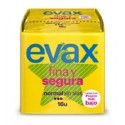 COMPRESAS TOCOLOGICAS EVAX FINA Y SEGURA NORMAL 16 COMPRESAS