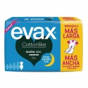 COMPRESAS HIGIENICAS FEMENINAS EVAX COTTONLIKE NOCHE CON ALAS 18 COMPRESAS