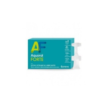 AQUORAL FORTE C/ A HIALURONICO 0.4 GOTAS OFTALM 0.5 ML 30 MONODOSIS