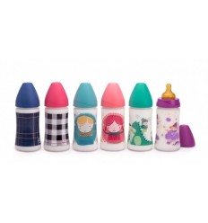 BIBERON 0 MESES BOCA ANCHA T LATEX 3 POSICIONES 280 CC