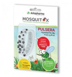 MOSQUITOX PULSERA REPELENTE DE MOSQUITOS NIÑOS 2 PASTILLAS